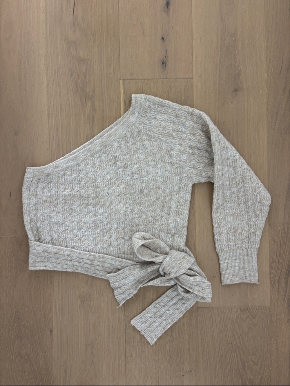 These Three One Shoulder Sweater - Size S